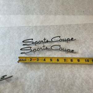 1970-1972 Ford F-Series F100 Truck Original Front Fender Sport Custom Emblem